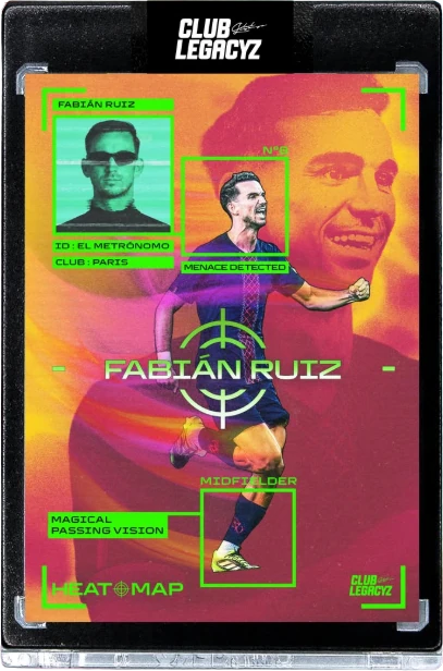 Fabián Ruiz — Heat Map